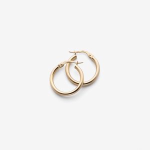 Creoler 15mm – 18k guld