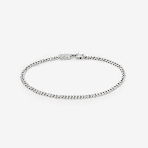 Curb Bracelet M – silver