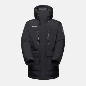 Arctic IN Hooded Parka Herr Glaciärblå-svart