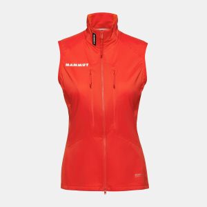Assos x Mammut ML Hybridväst Dam Mammut röd