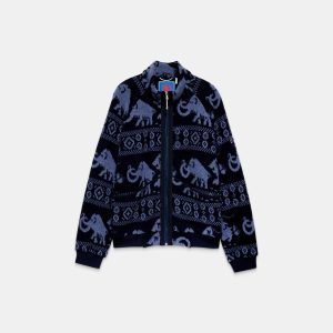 Mammut x Cabourn Direttissima Wool ML Jacket Svart marin-lätt marinblå