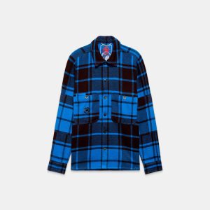 Mammut x Cabourn Direttissima Skjorta Mörk shadow-valley blå