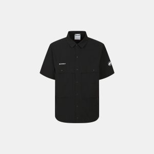 Valley Shirt Herr Creas svart