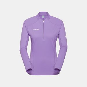 Aenergy FL Half Zip Långärmad Dam Lavendelgrön