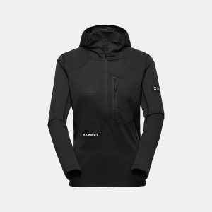 Eiger Nordwand Advanced FL Half Zip Hoodie Dam Svart