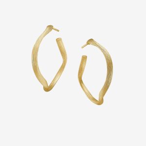 Vega örhängen large – 18k guld