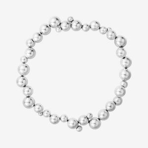Moonlight Grapes halsband – silver
