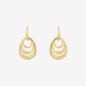 Offspring örhängen – 18k guld, diamanter