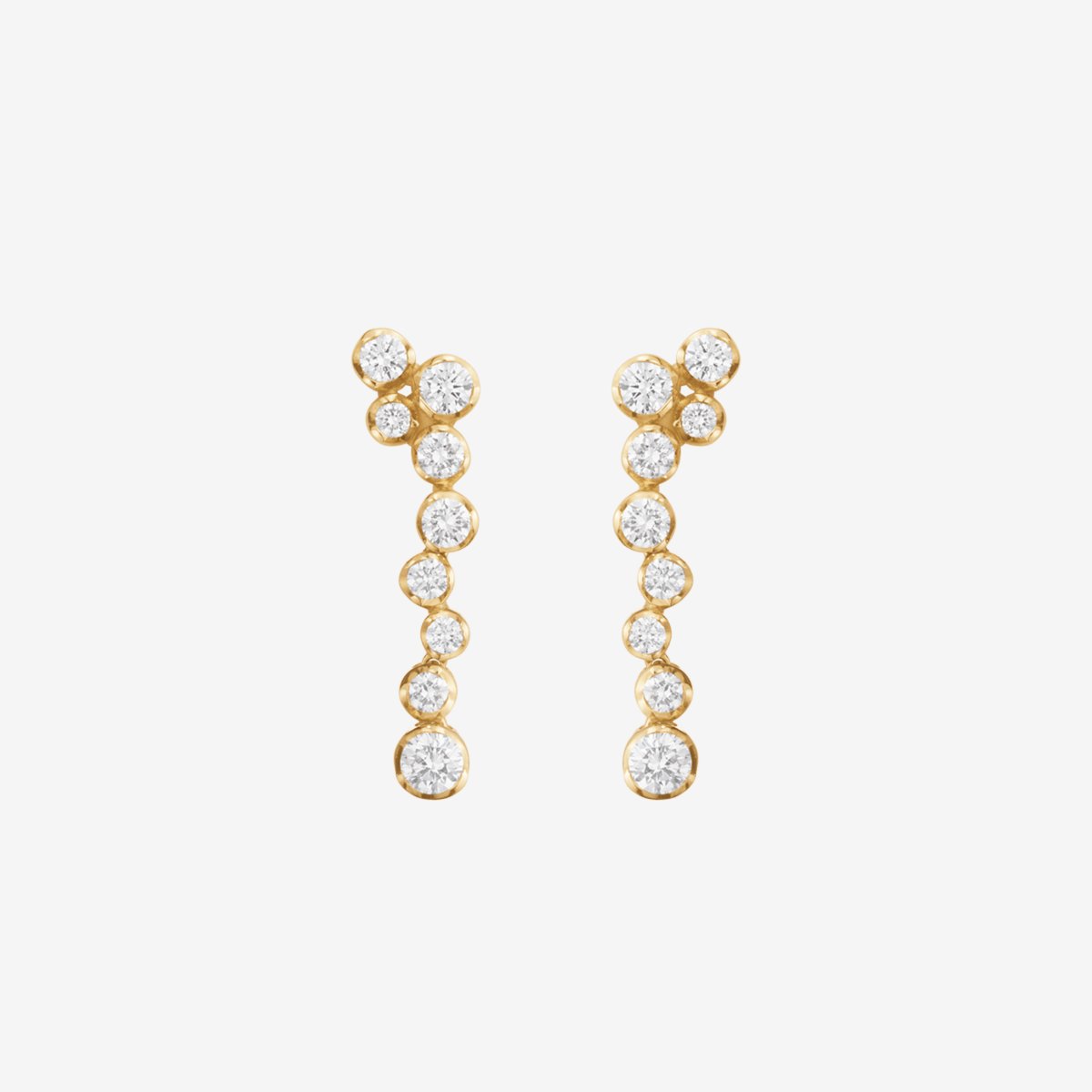 GJ Signature Diamonds örhängen – 18k guld, diamanter 0.62ct