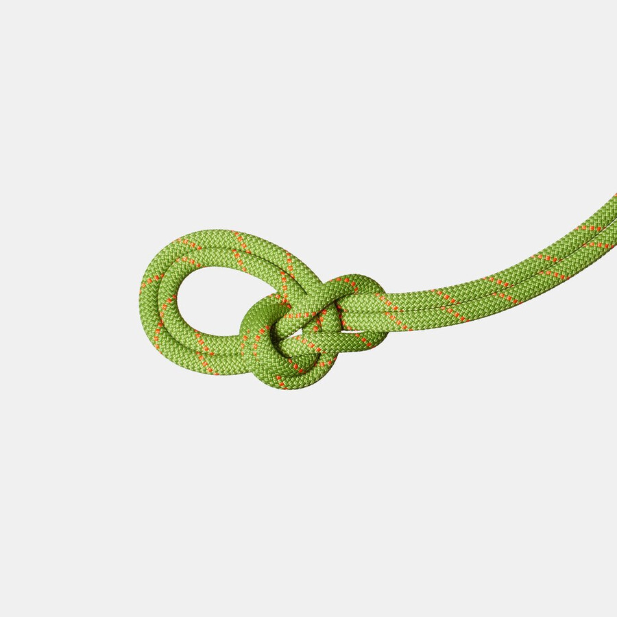 9.8 Crag Recycled Classic Rope 80m Golf – vibrant orange - Bild 2