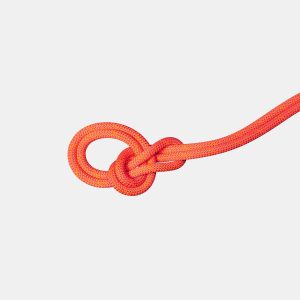 9.8 Crag Dry Rope 50m Vibrant orange-lavendelfärgad