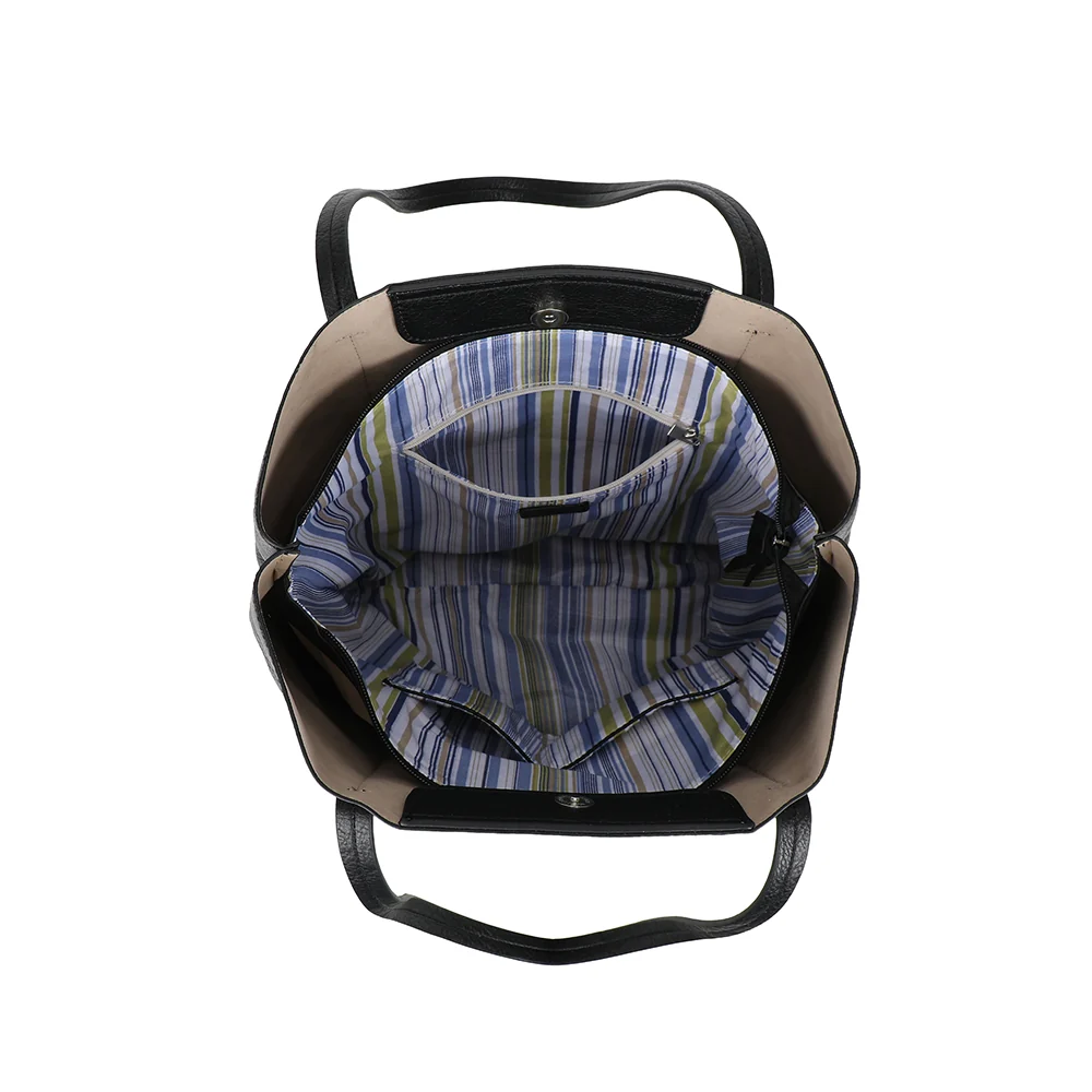 Ulrika Design Shopper Pocket svart - Bild 5