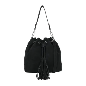 Ulrika Design Hinkväska Suede svart
