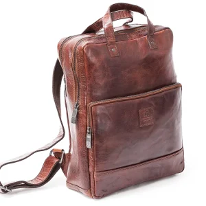 Baoobaoo Ryggsäck 14" skinn brun