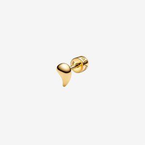 Droplet Extra Small Stud – 14k guld