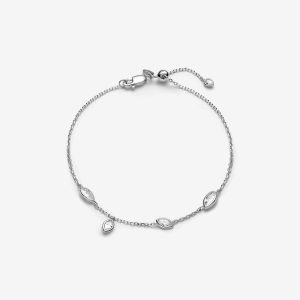 Swift armband 02 – silver, zirkonia