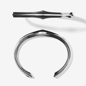 Bayonet Antique armring – silver