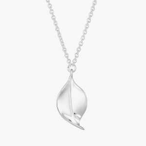 Botanica Single halsband – silver