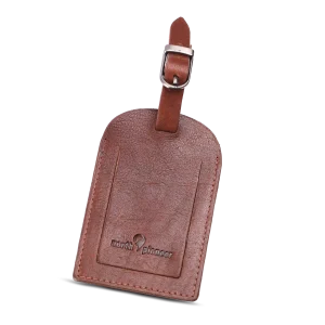 North Pionner Luggagetag brun