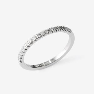 Tiny Dancer halvallians – 18k vitguld, diamanter 0.0085ct