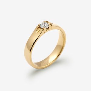 Reach For The Stars ring – 18k guld, diamant 0.19ct