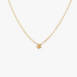 Stella Nova Drop halsband – 18k guld