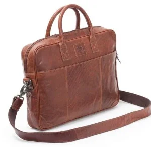 Baoobaoo Briefcase Soft 13" Brandy