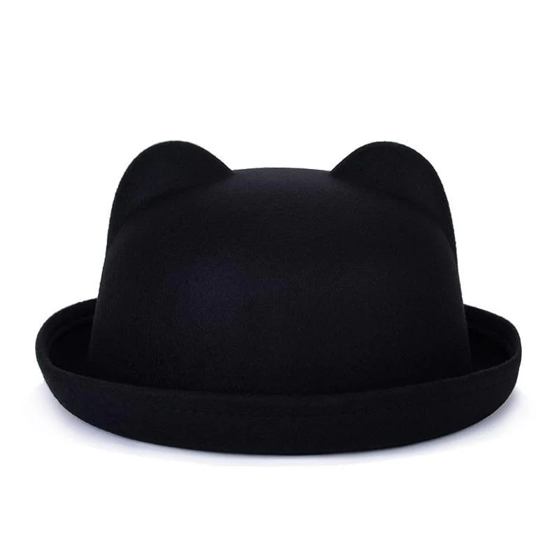 Fedora hatt med kattöron - Bild 2