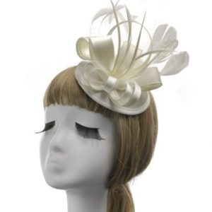 Fascinatorhatt med klämma