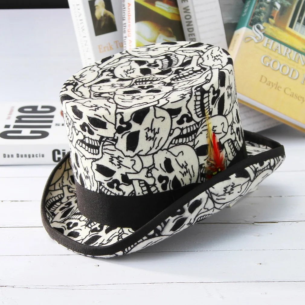 Hög hatt i ull