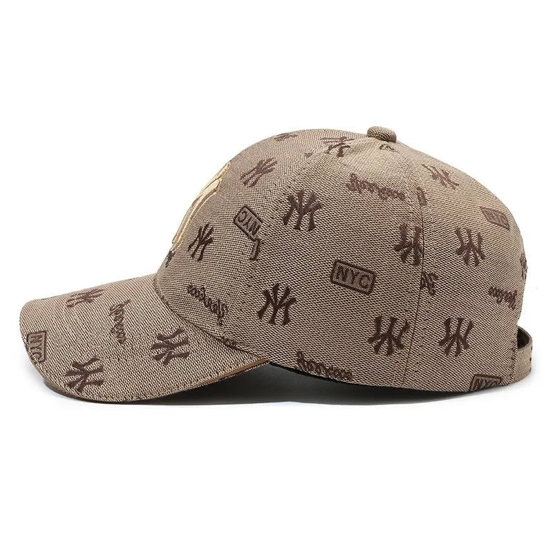 Broderad basebollkeps