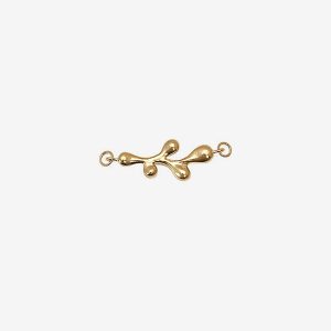 Florea påhänge för armring/halsband – 18k guldpläterat silver