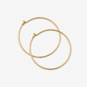 Tiny Dancer creoler 35mm – 18k guld